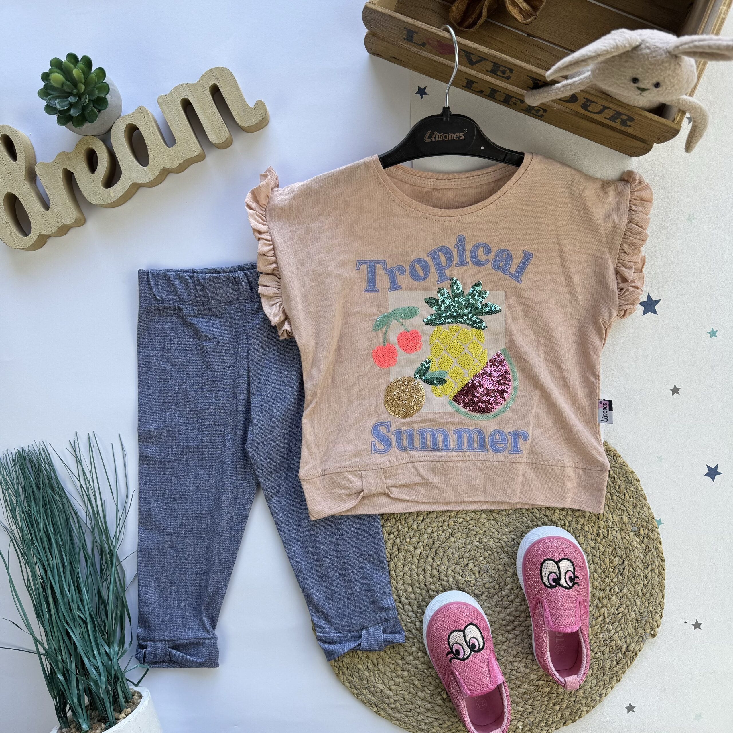 костюм summer пудра