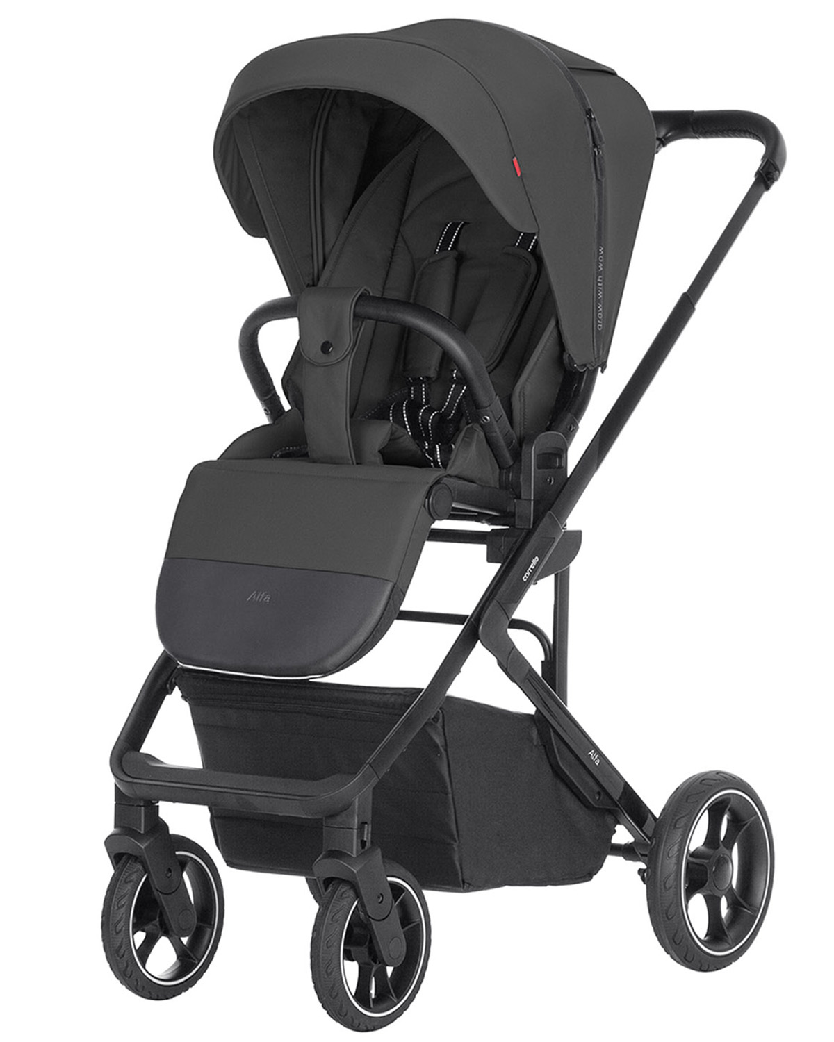 Коляска CARRELLO Alfa CRL-5508 BF Graphite Grey