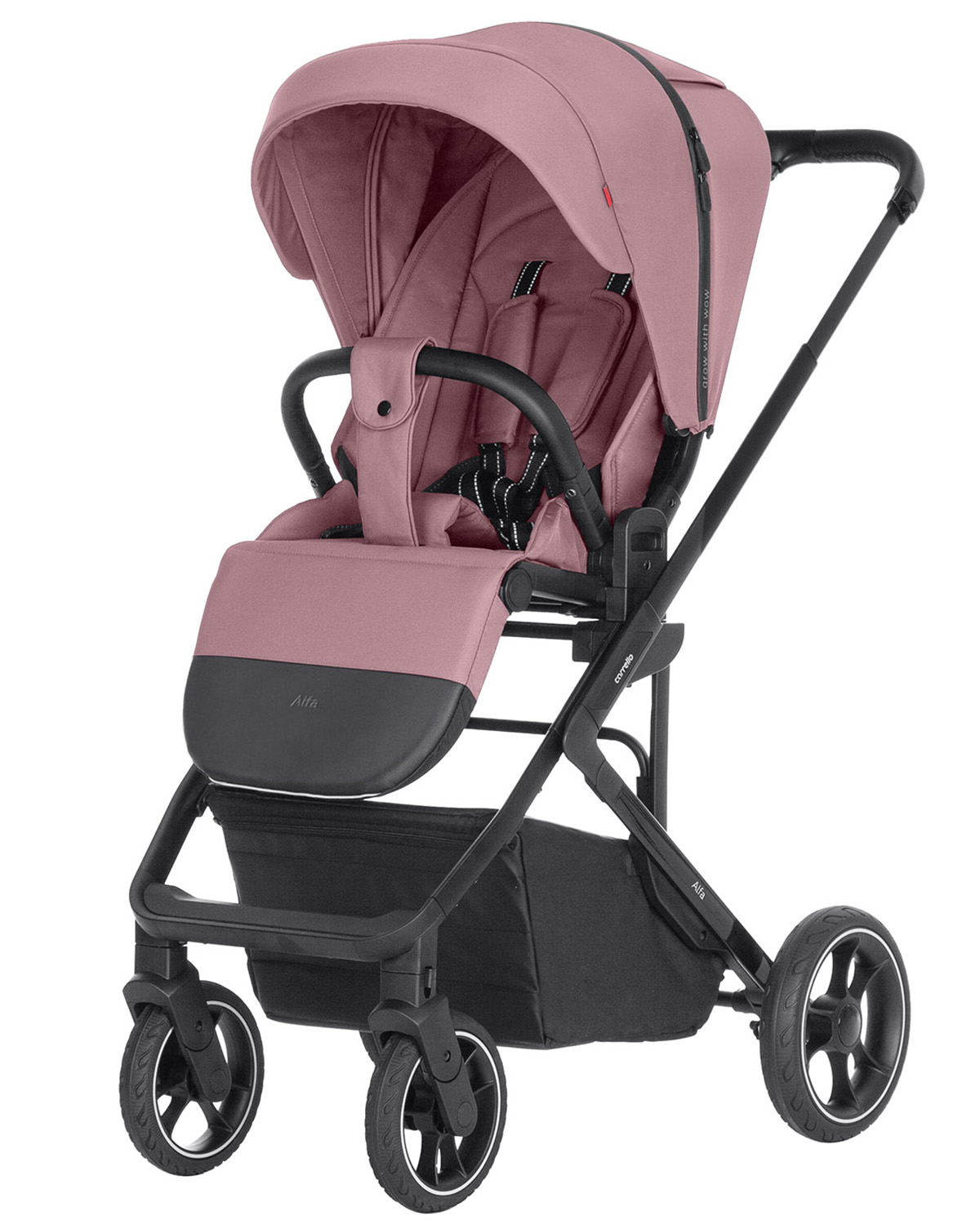 Коляска CARRELLO Alfa CRL-5508 BF Rouge Pink